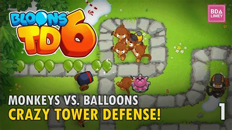  Bloons TD 6:  monkeys vs balloons! Prepare for endless tower defense fun!